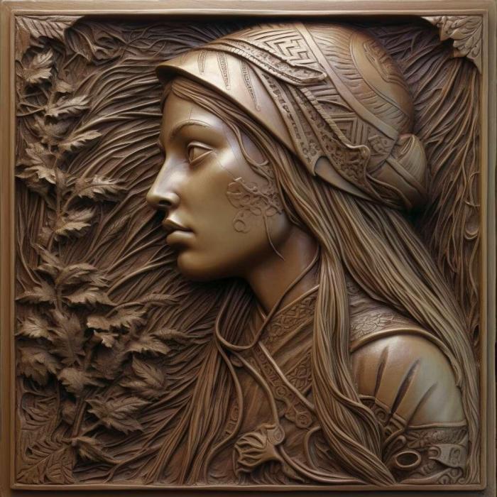 نموذج ثلاثي الأبعاد لآلة CNC 3D Art 